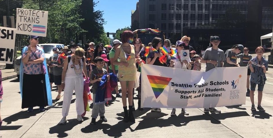 Trans Pride Seattle Continues Marching