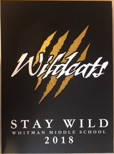 Wildcats yearbook cover from 2018 Stay Wild