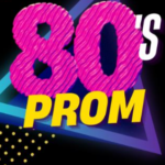 Text: 80's Prom Logo Banner