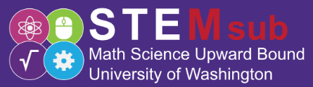 UW Stemsub Upward Bound college prep program logo