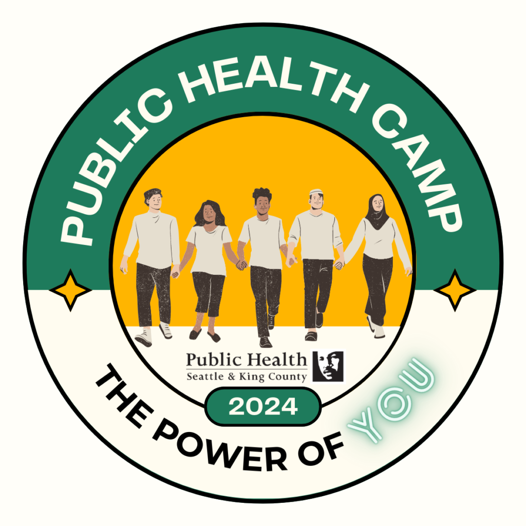 Pubic Health Camp 2024 the power of you logo