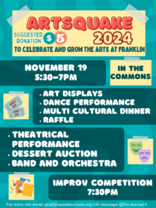 Arts Quake November 19