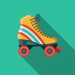 roller skate clipart