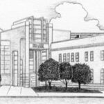 Pencil Drawing of Ballard HS