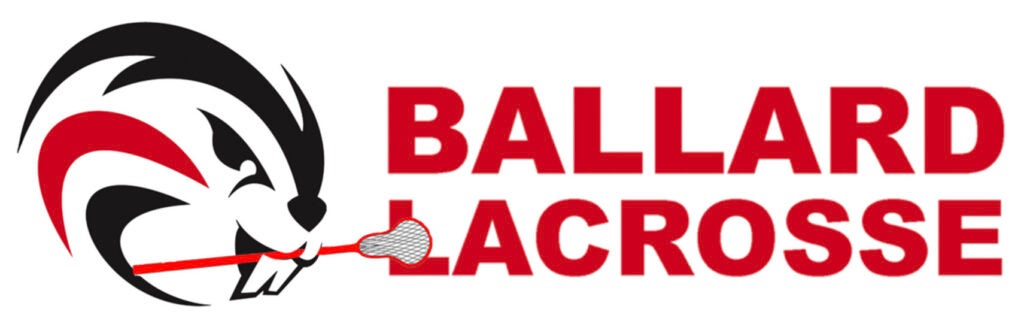 Beaver Head Text Ballard Lacrosse Logo