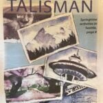 May 3 Talisman cover with images of Seattle Space Needle, Mt Rainer.